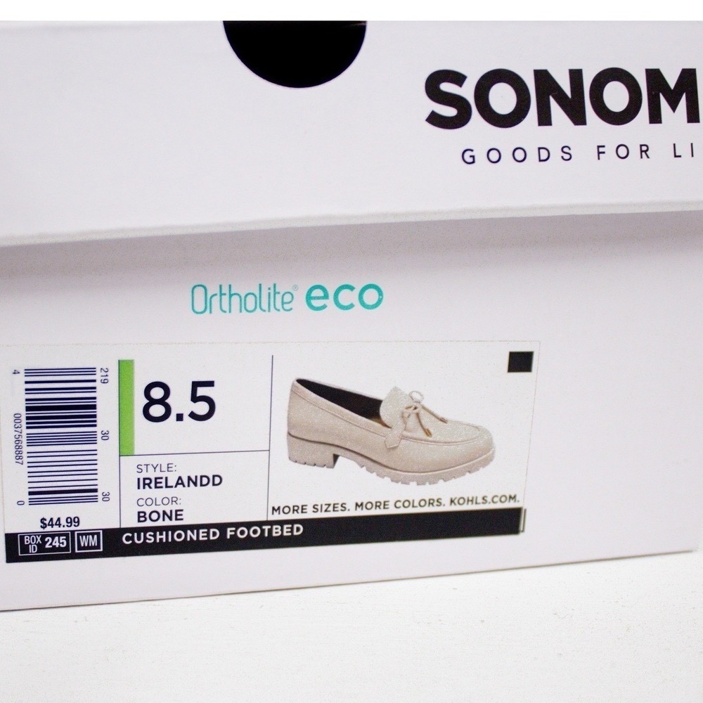 New! SONOMA LOAFERS Slip On Shoes Size 8.5- New With‎ Tags - Picture 6 of 9
